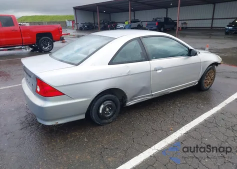 2004 Honda Civic Vp z USA, uszkodzony, nr VIN 1HGEM21124L018258